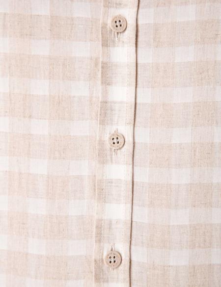 Bej Regular Fit Uzun Kollu Gömlek - 50200528016