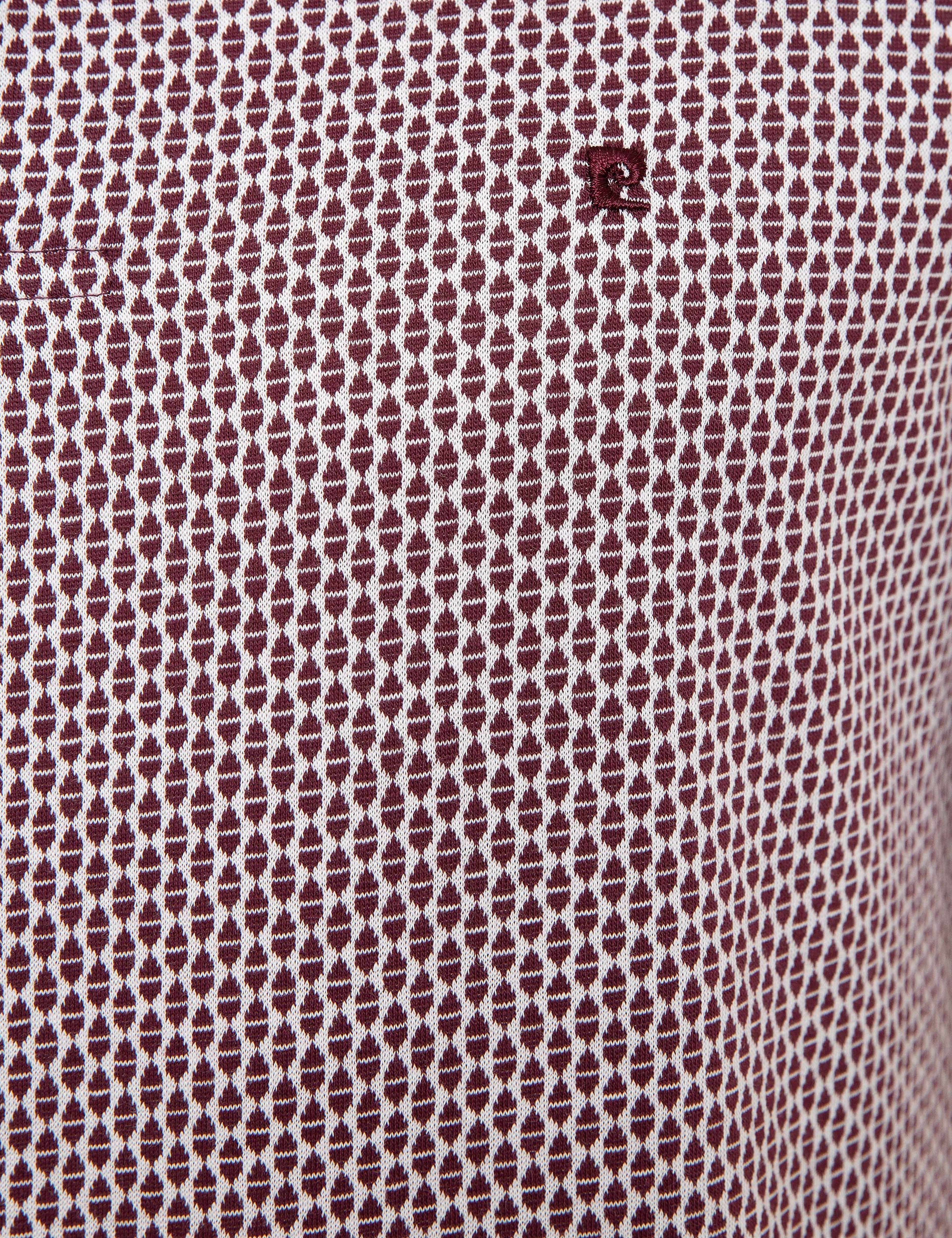 Bordo Regular Fit Polo Yaka Tişört - Image 6