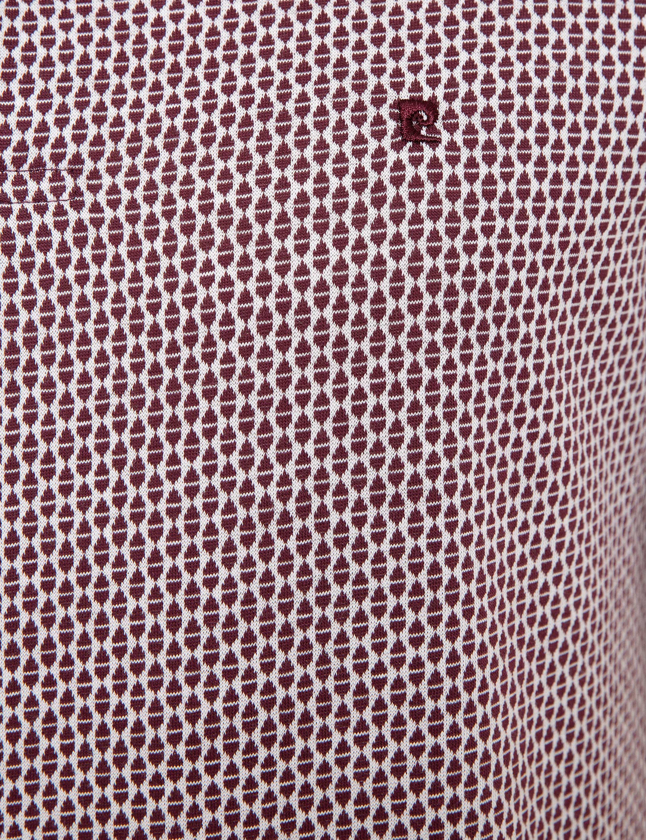 Bordo Regular Fit Polo Yaka Tişört