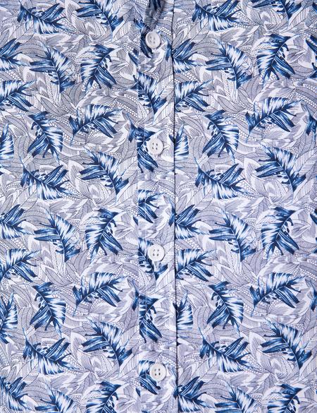 Lacivert Slim Fit Uzun Kollu Gömlek - 50200592032