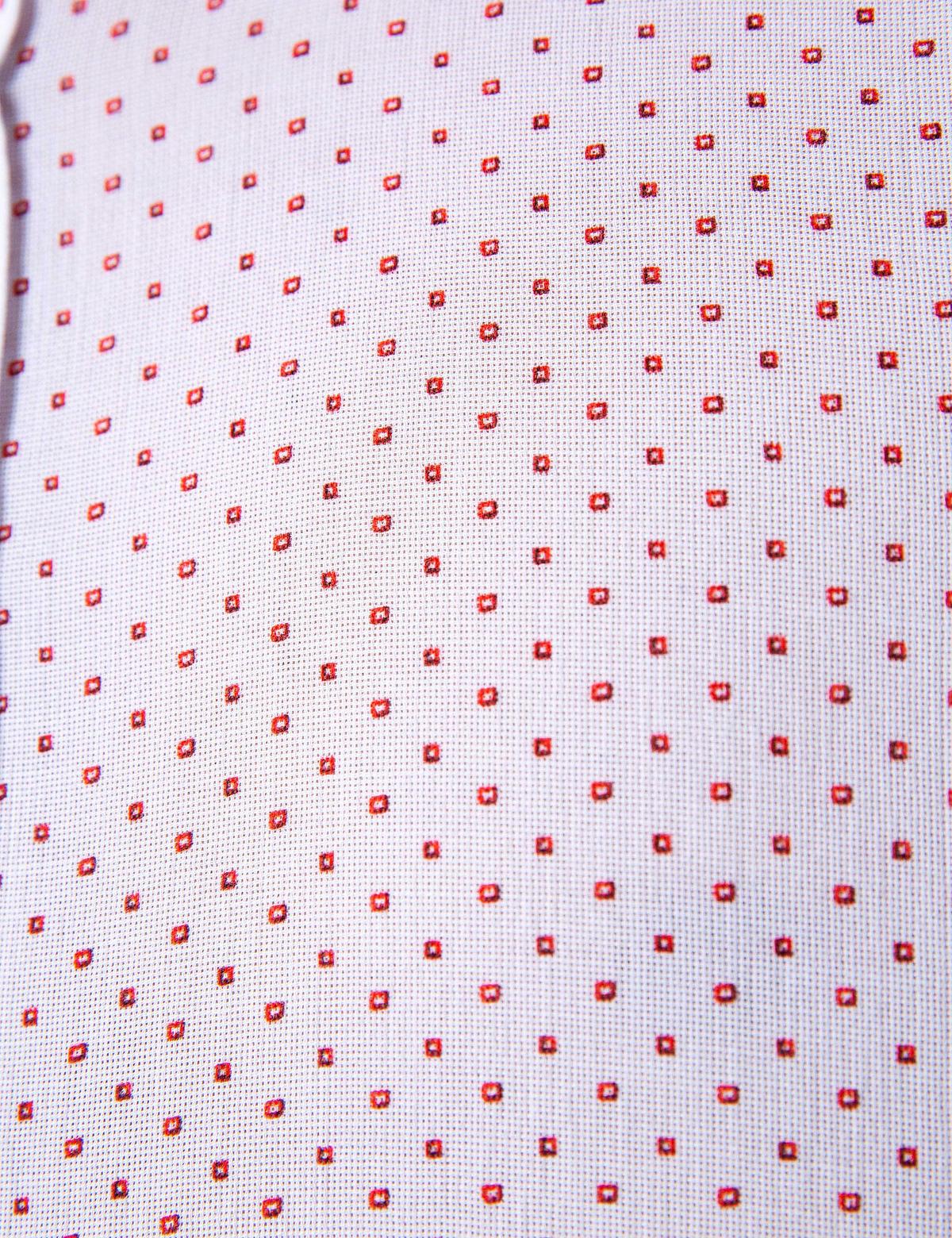 Kırmızı Slim Fit Uzun Kollu Gömlek - 50200622001