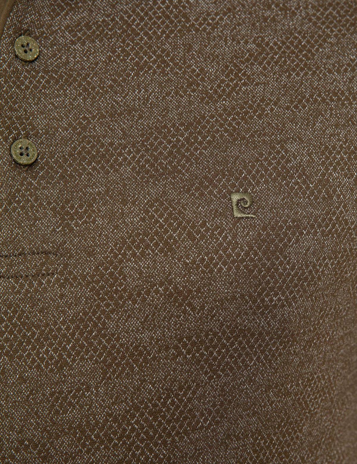 Haki Slim Fit Polo Yaka T-Shirt - 50200657023