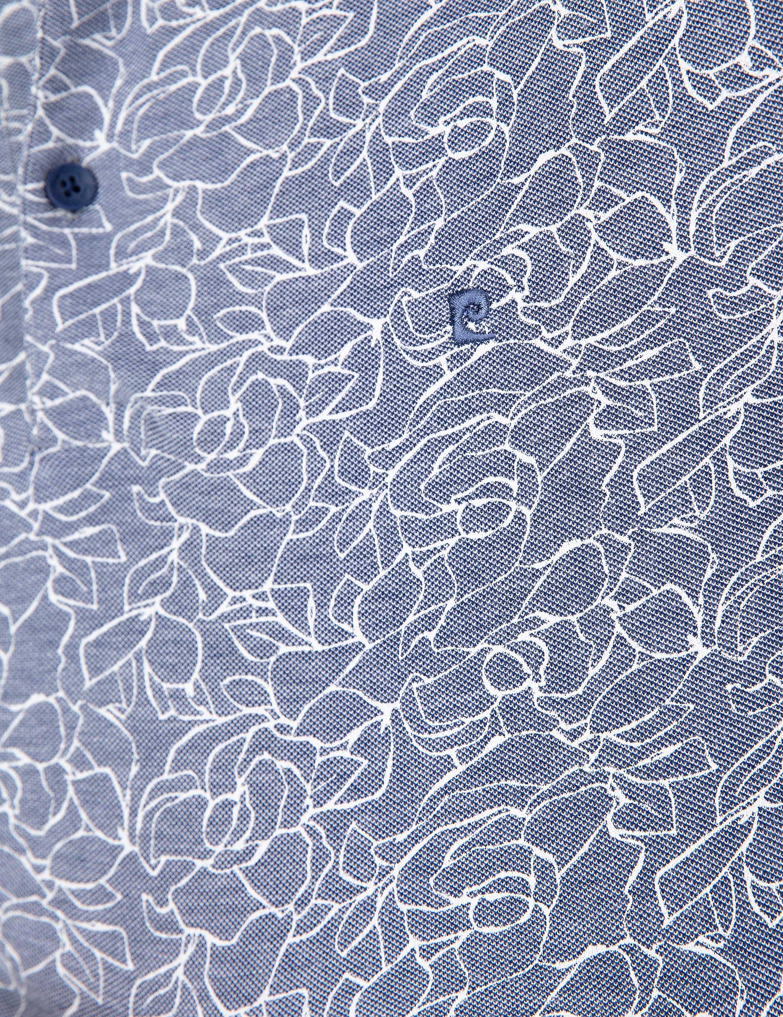 Lacivert Slim Fit Polo Yaka T-Shirt