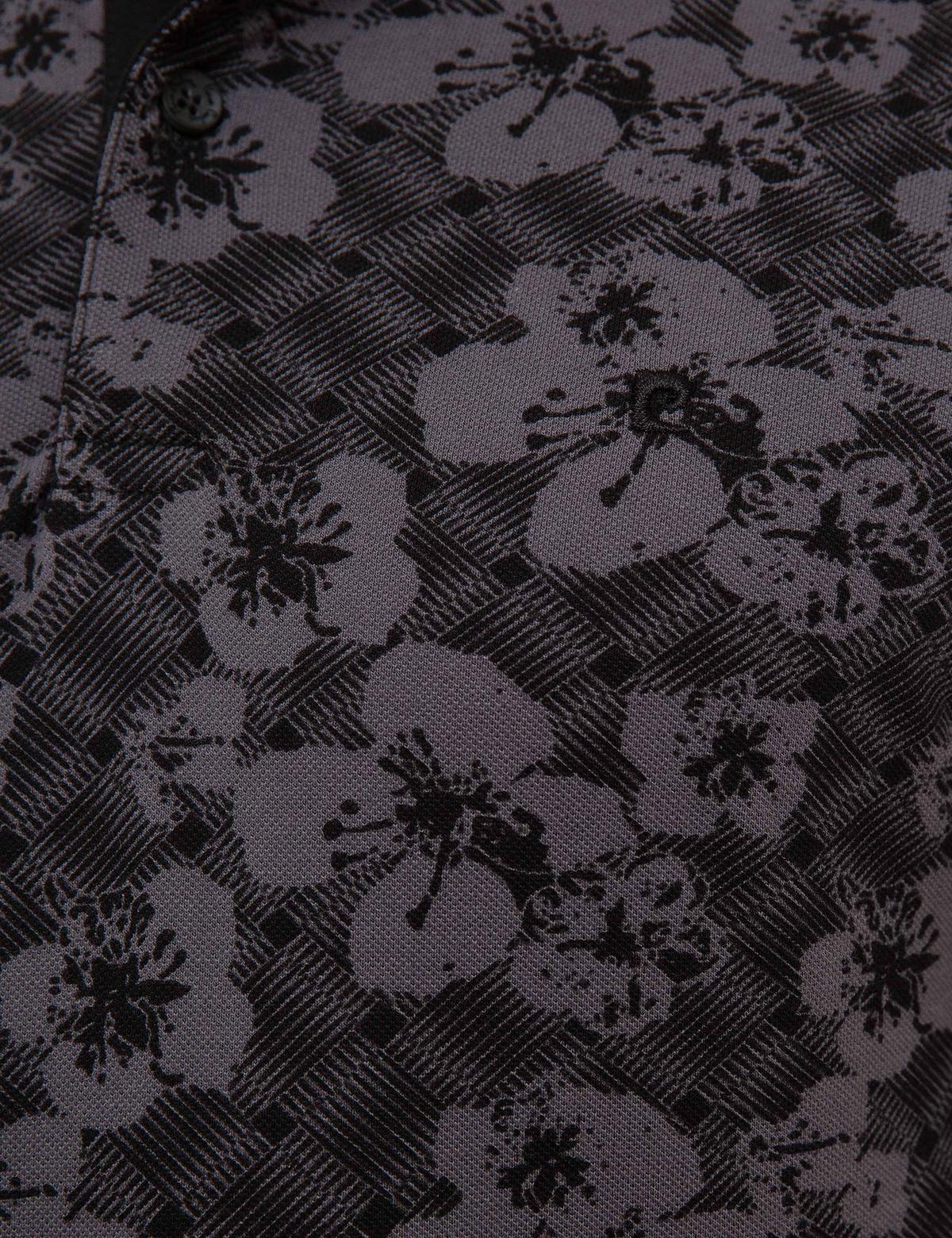 Siyah Slim Fit Polo Yaka T-Shirt - 50200821021