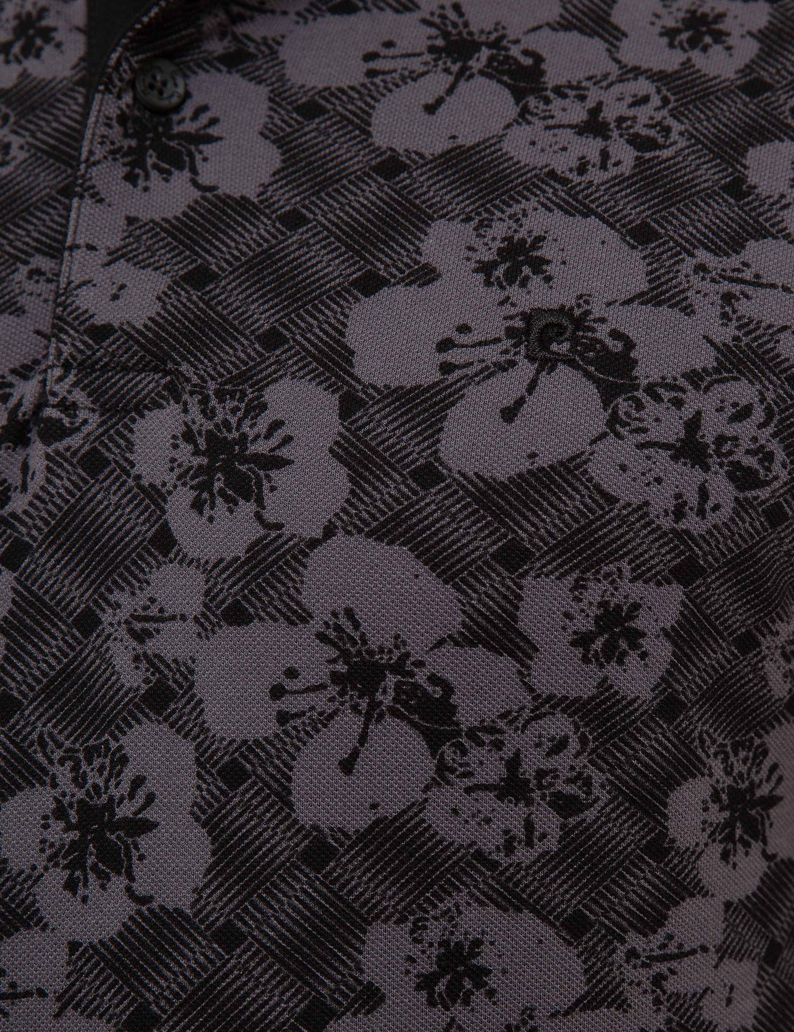 Siyah Slim Fit Polo Yaka T-Shirt