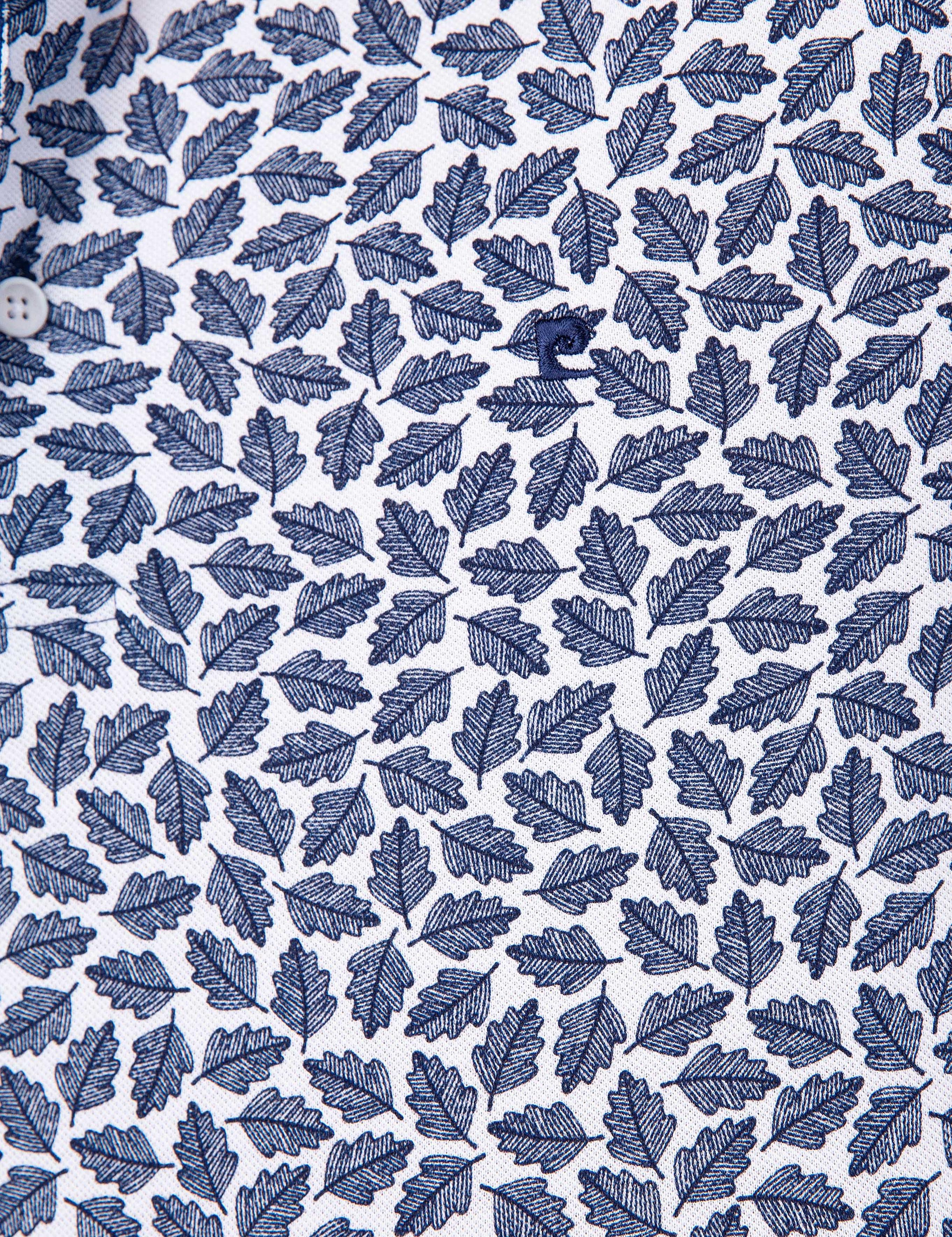 Lacivert Slim Fit Polo Yaka T-Shirt