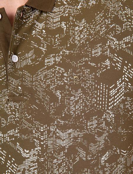 Haki Slim Fit Polo Yaka T-Shirt - 50200831019