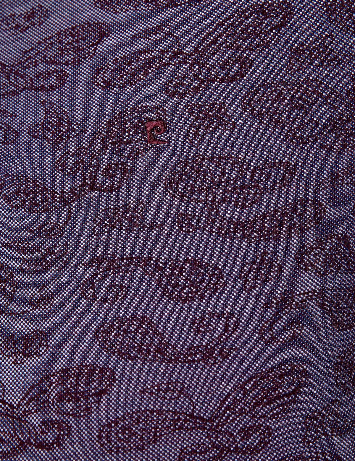 Bordo Slim Fit Polo Yaka T-Shirt - 50200873051