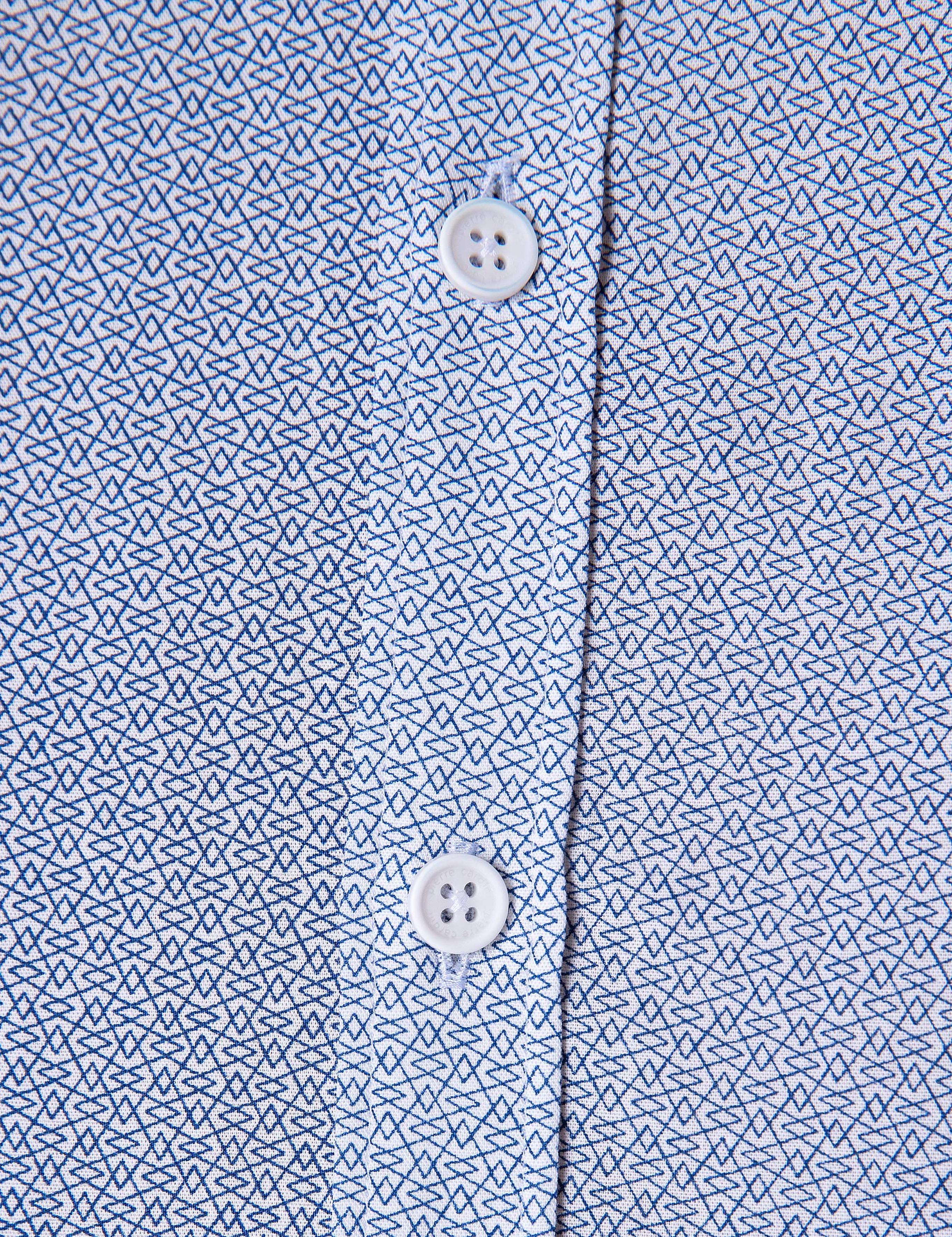 Mavi Regular Fit Kısa Kollu Gömlek