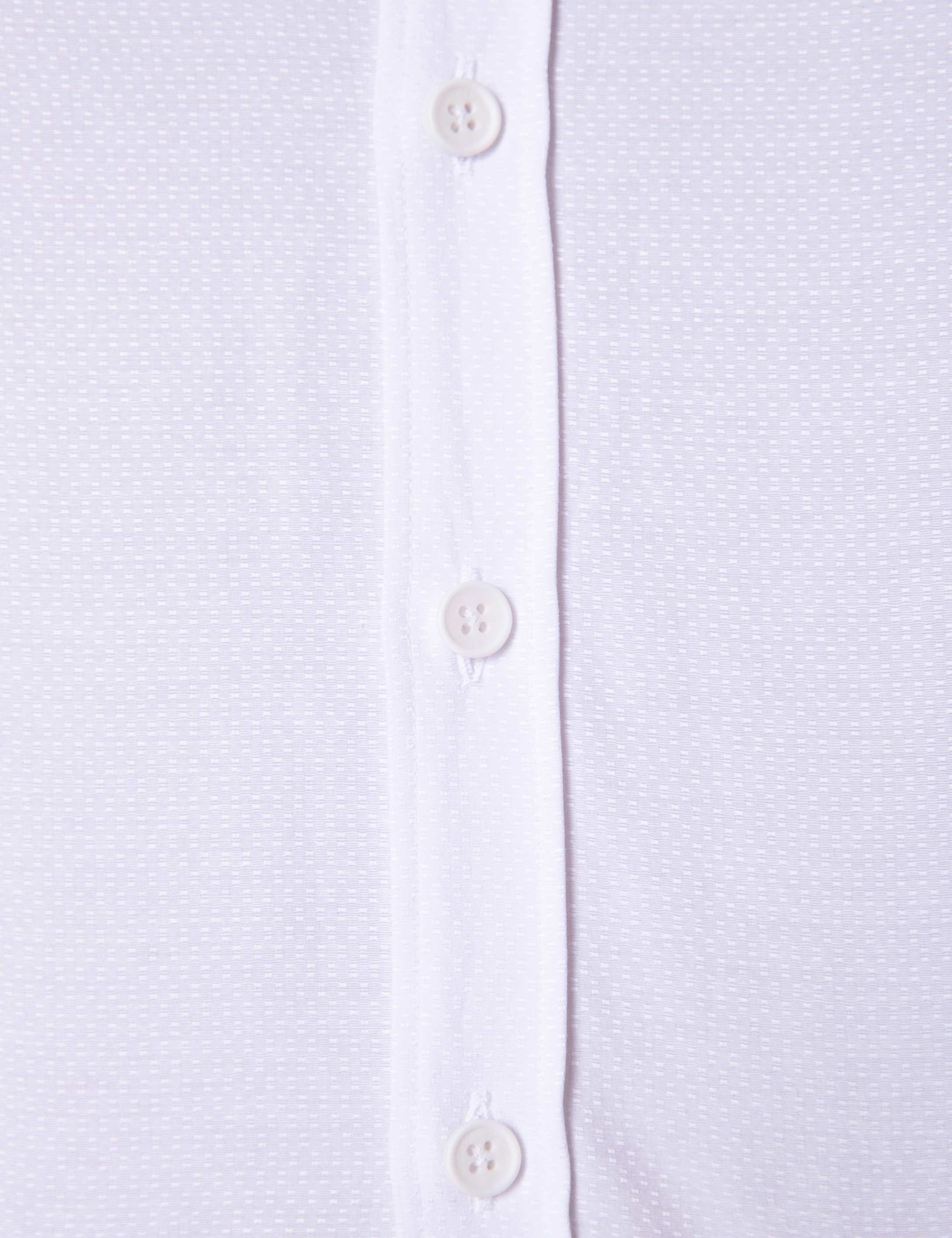 Beyaz Slim Fit Gömlek - Image 5