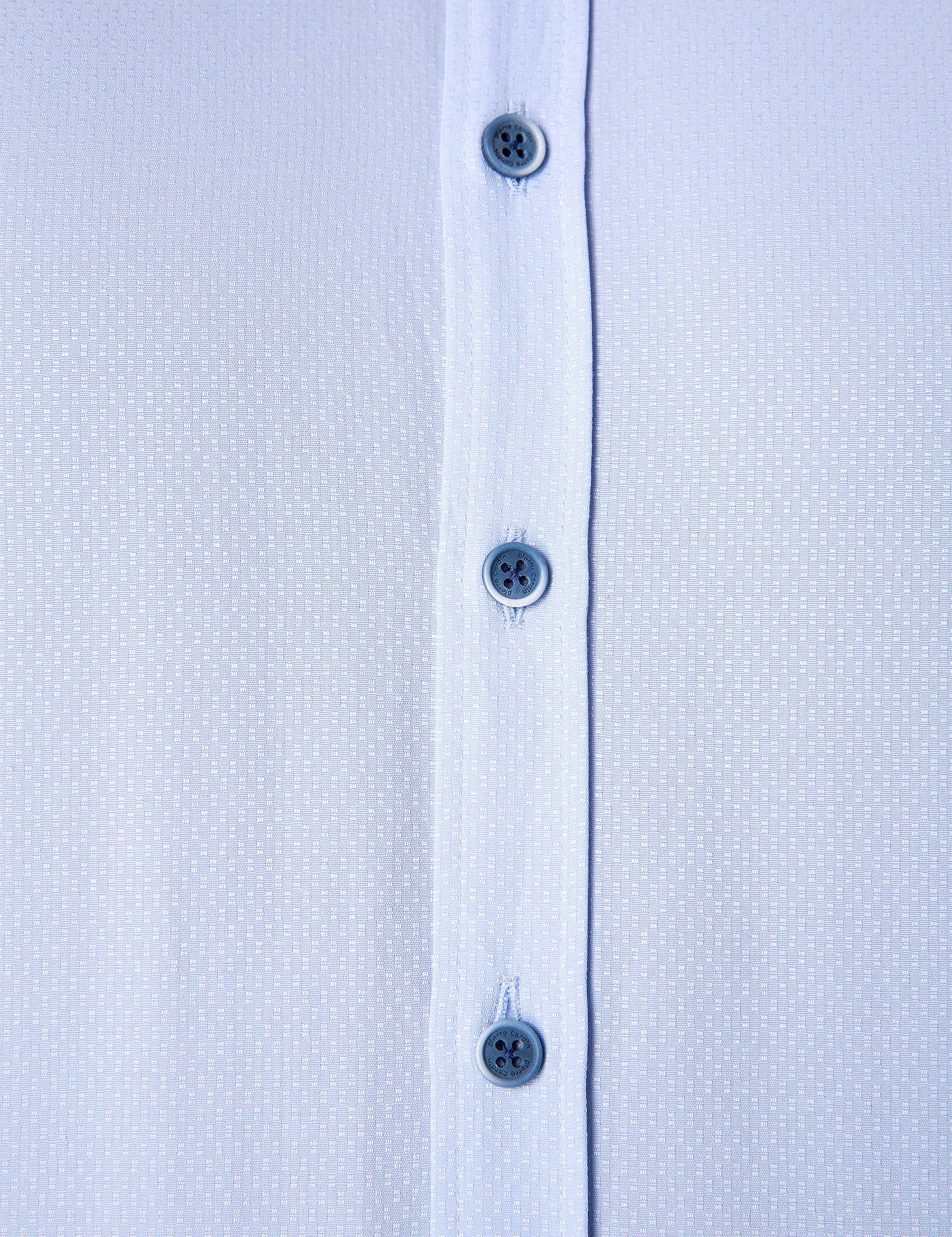 Açık Mavi Slim Fit Uzun Kollu Gömlek