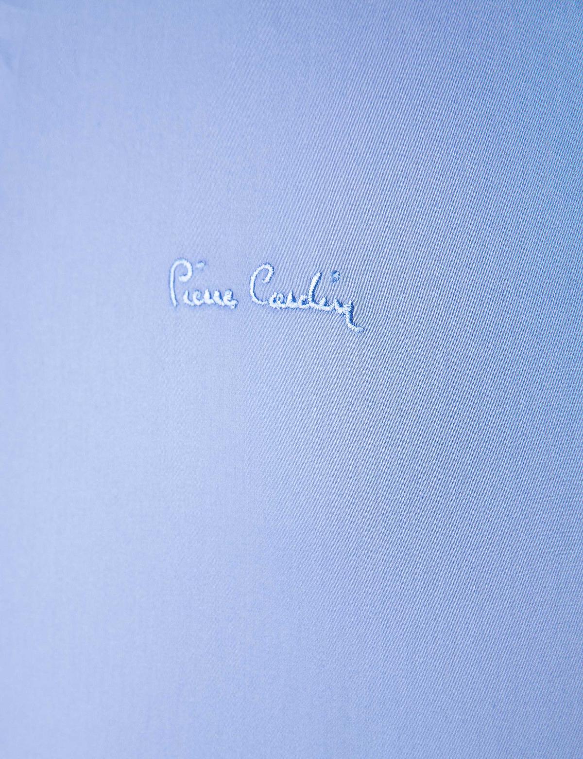 Koyu Mavi Slim Fit Uzun Kollu Basic Gömlek - 50204547037