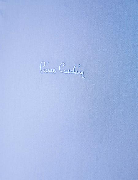 Koyu Mavi Slim Fit Uzun Kollu Basic Gömlek - 50204547037