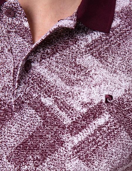 Bordo Slim Fit Polo Yaka T-Shirt - 50205620021