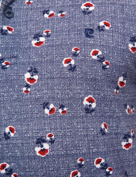 Lacivert Slim Fit Tişört - 50205624005