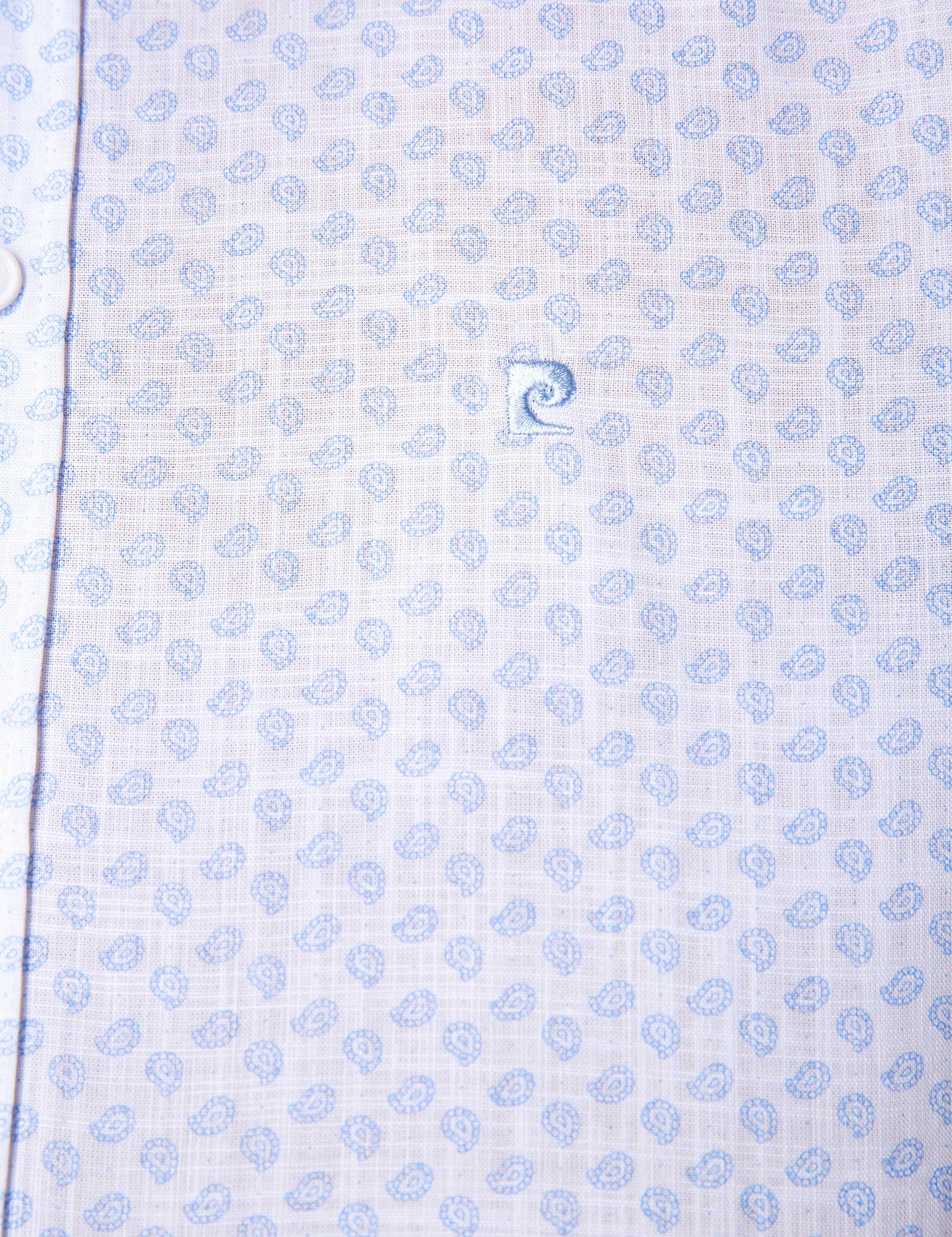 Mavi Slim Fit Kısa Kollu Gömlek