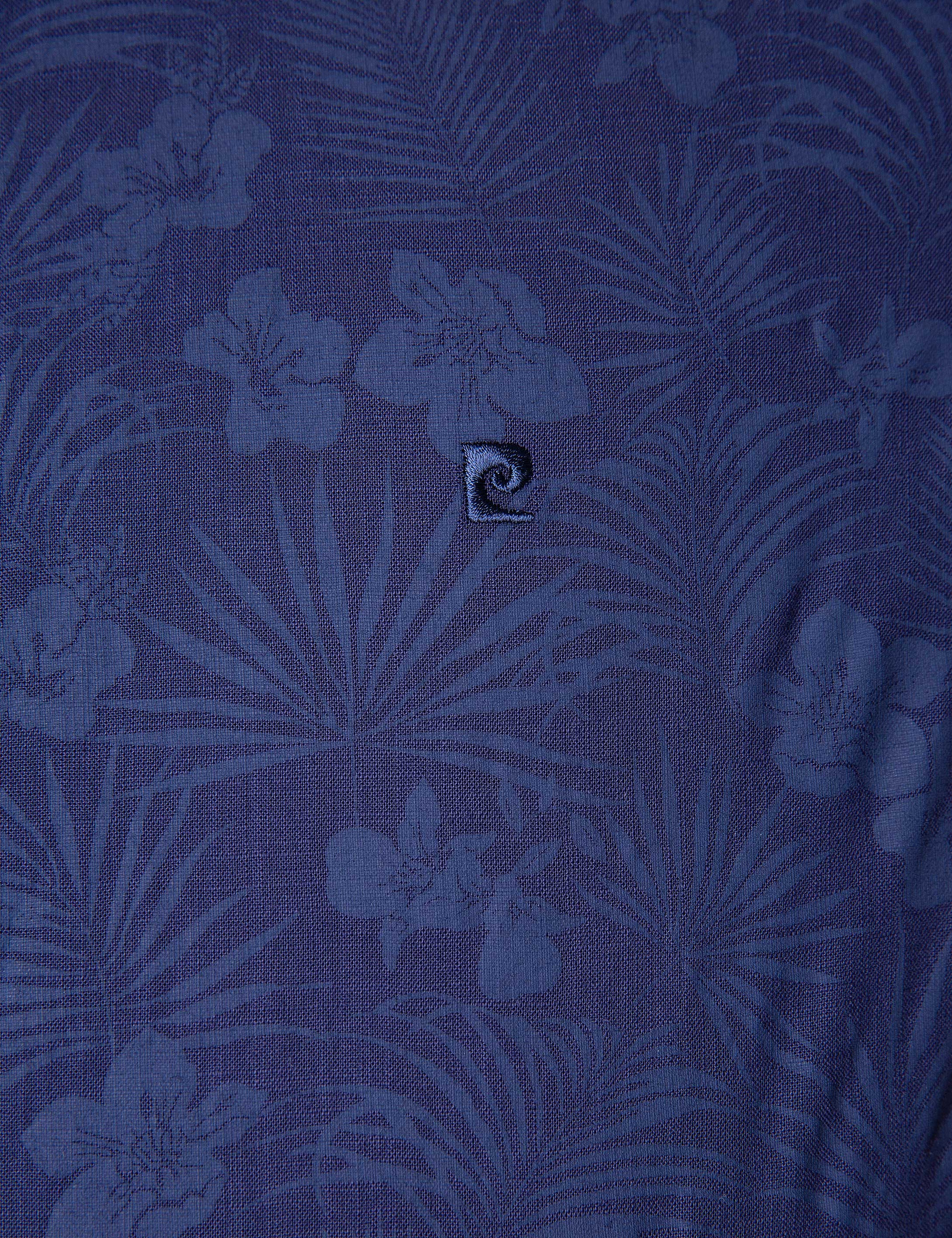 Lacivert Slim Fit Kısa Kollu Gömlek - Image 5