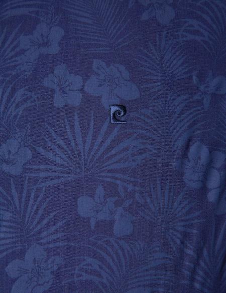 Lacivert Slim Fit Kısa Kollu Gömlek - 50205887008