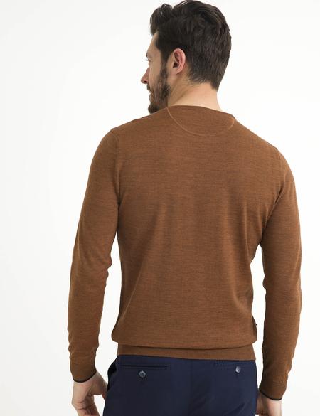 Kırmızı Triko Kazak - 50193440093