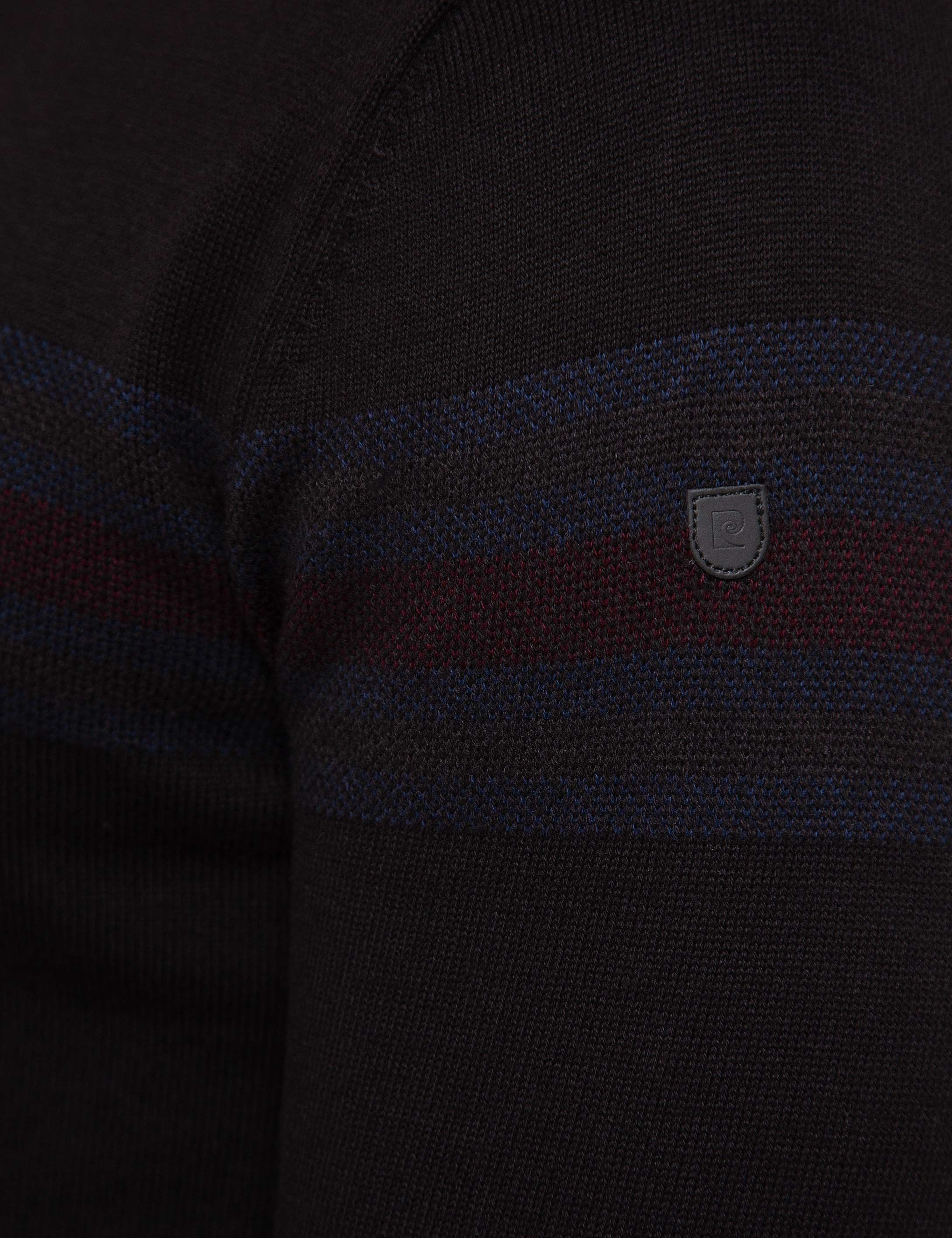 Siyah Slim Fit Triko Kazak