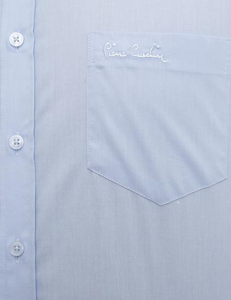 Açık Mavi Regular Fit Uzun Kollu Basic Gömlek - 50207625001