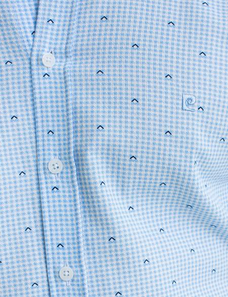 Açık Mavi Slim Fit Gömlek - 50187466005