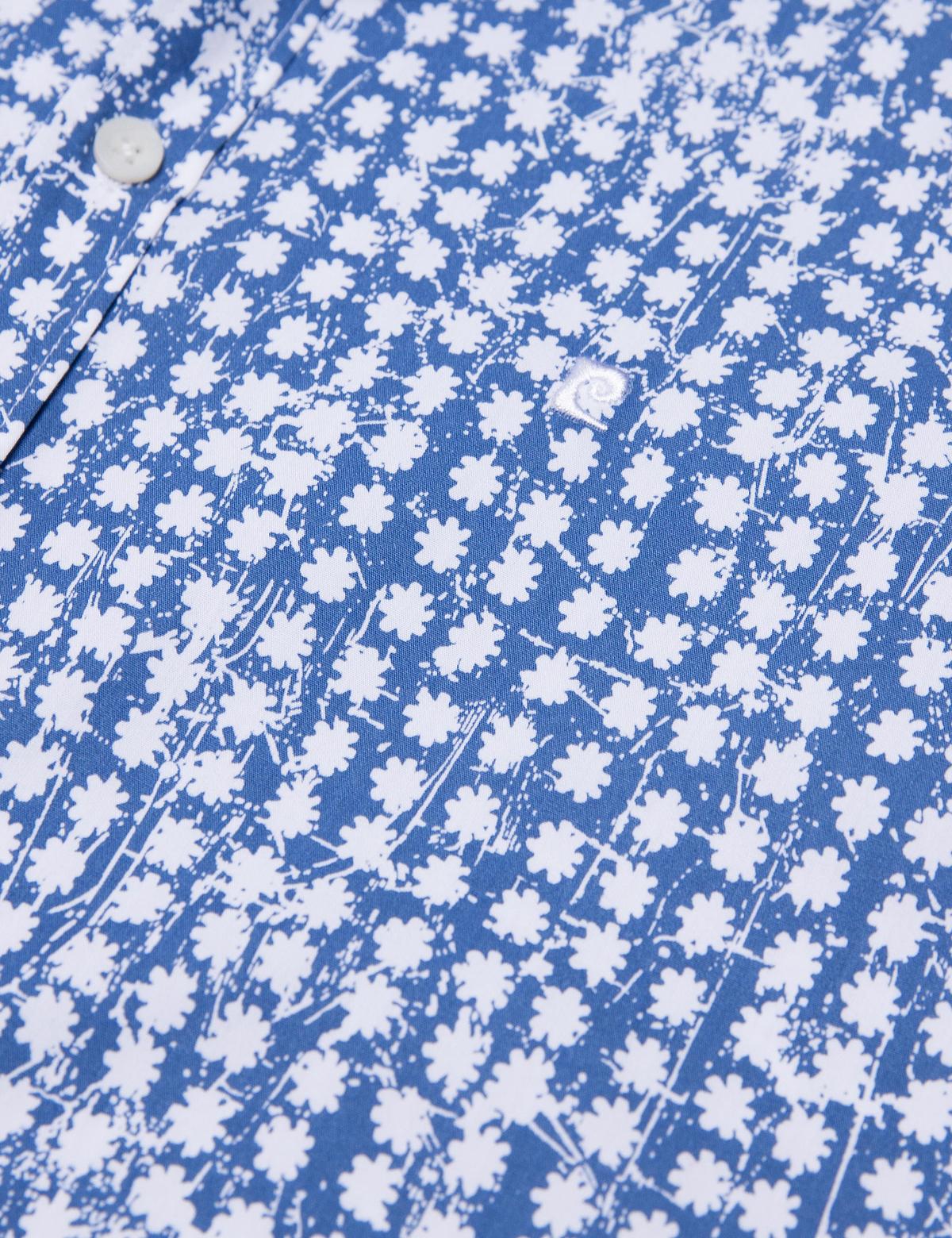 Koyu Mavi Slim Fit Uzun Kollu Gömlek - 50189484010