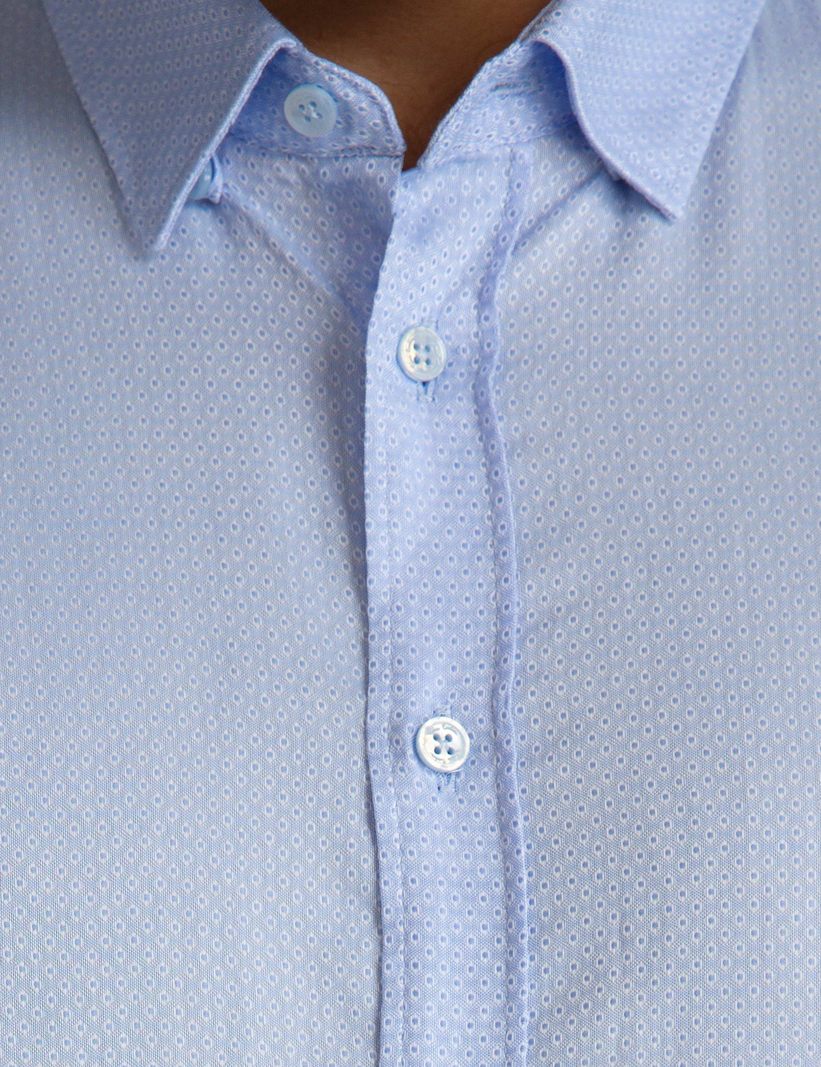 Mavi Slim Fit Gömlek