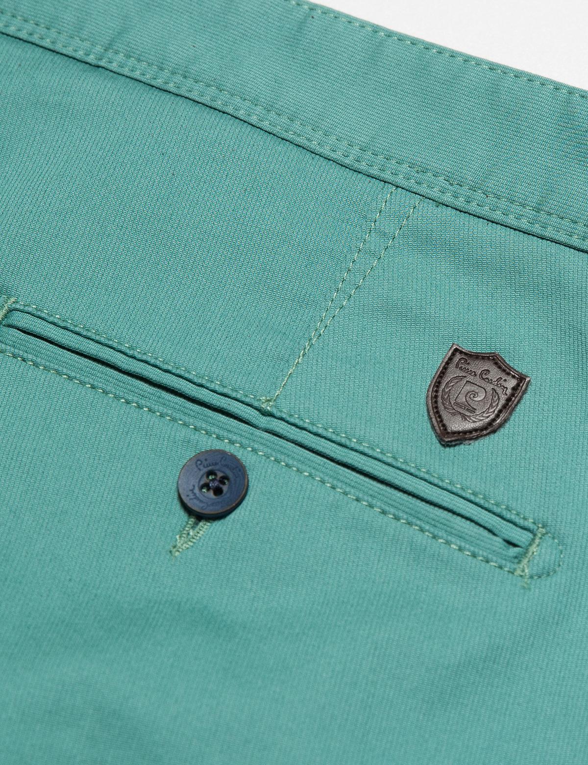 Nil Yeşil Slim Fit Chino Pantolon - 50168735066