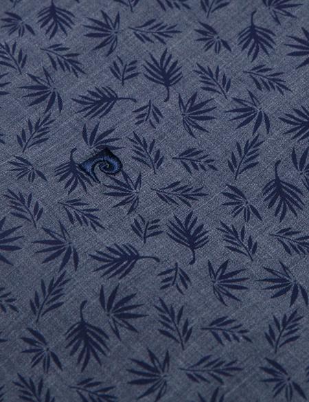 Antrasit Regular Fit Kısakol Gömlek - 50187446015