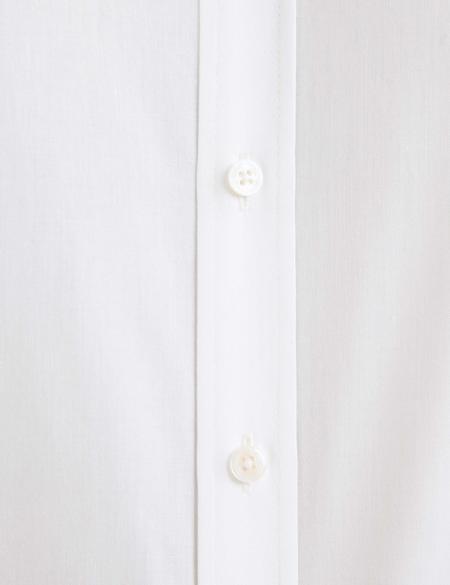 Ekru Slim Fit Basic Gömlek - 50189517046