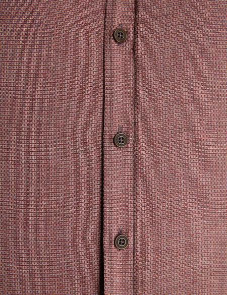 Kiremit Slim Fit Gömlek - 50201449025