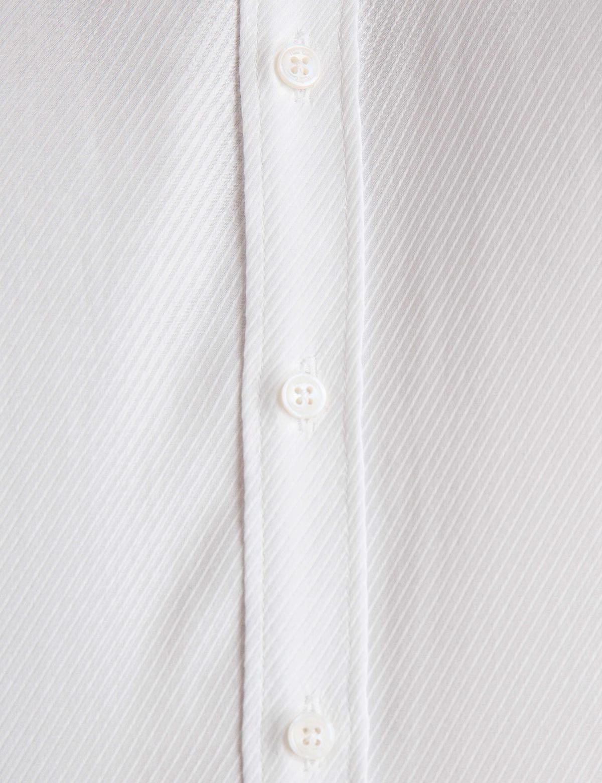 Beyaz Slim Fit Gömlek - 50205310002