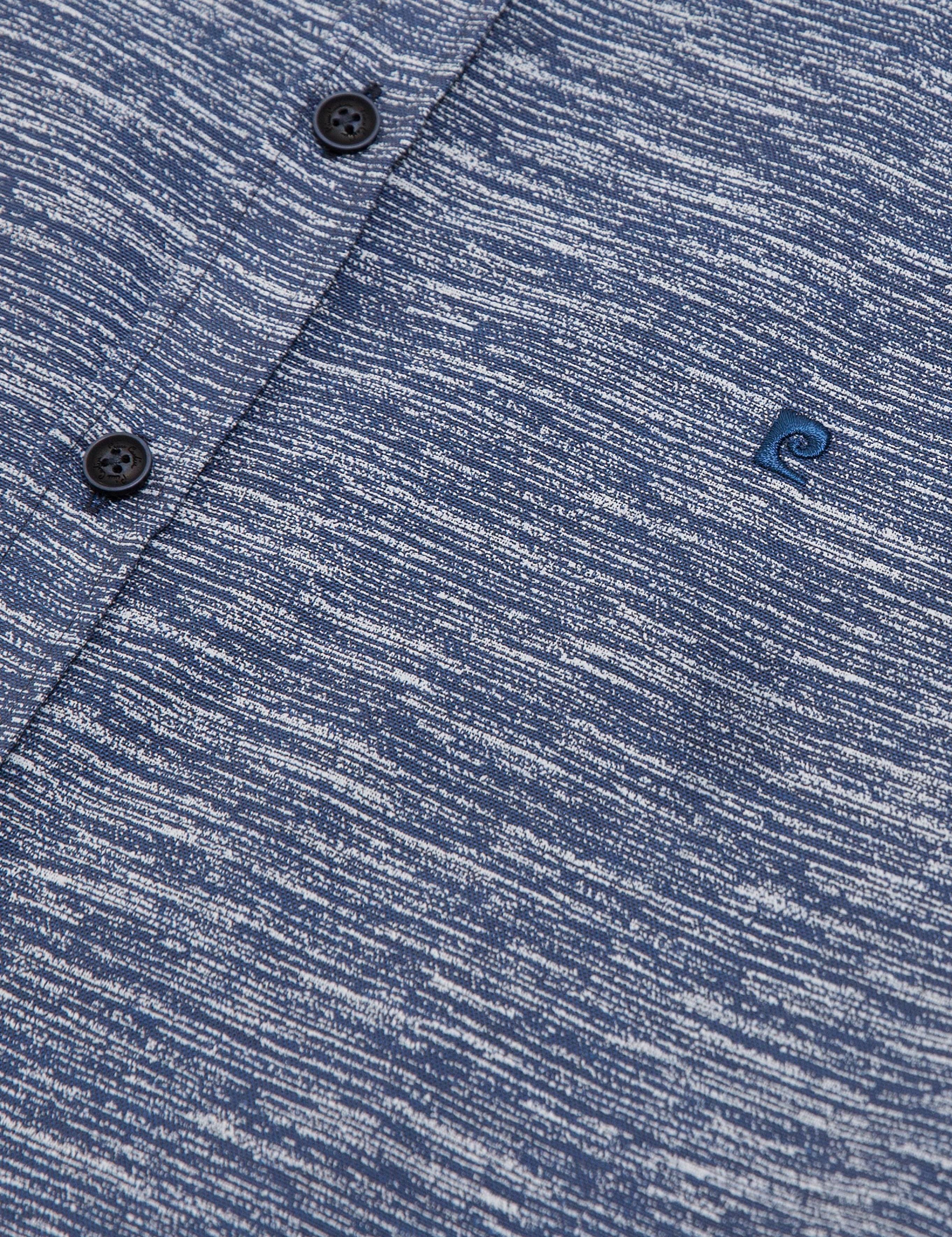 Slim Lacivert Gömlek