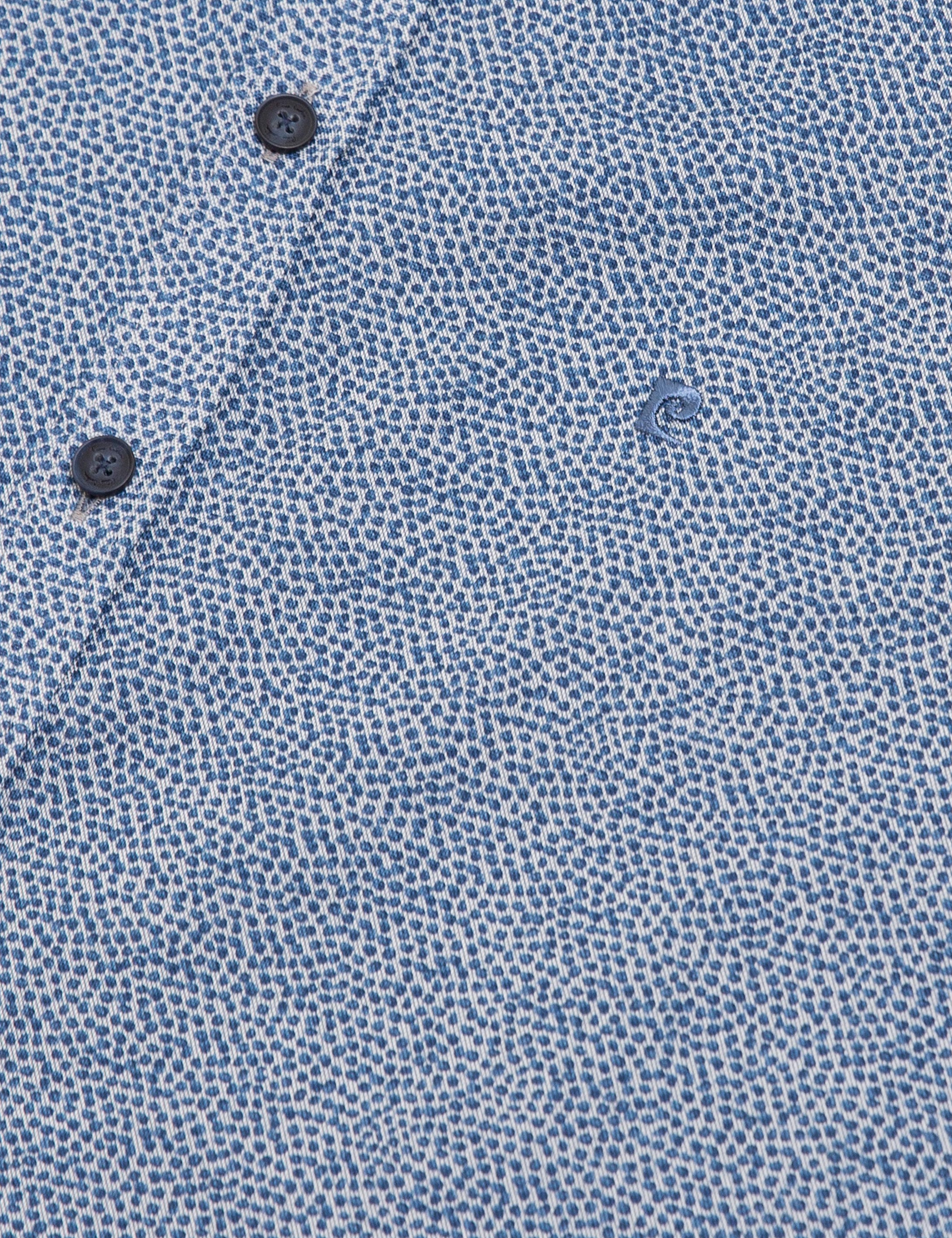 Gri Slim Fit Gömlek - Image 5