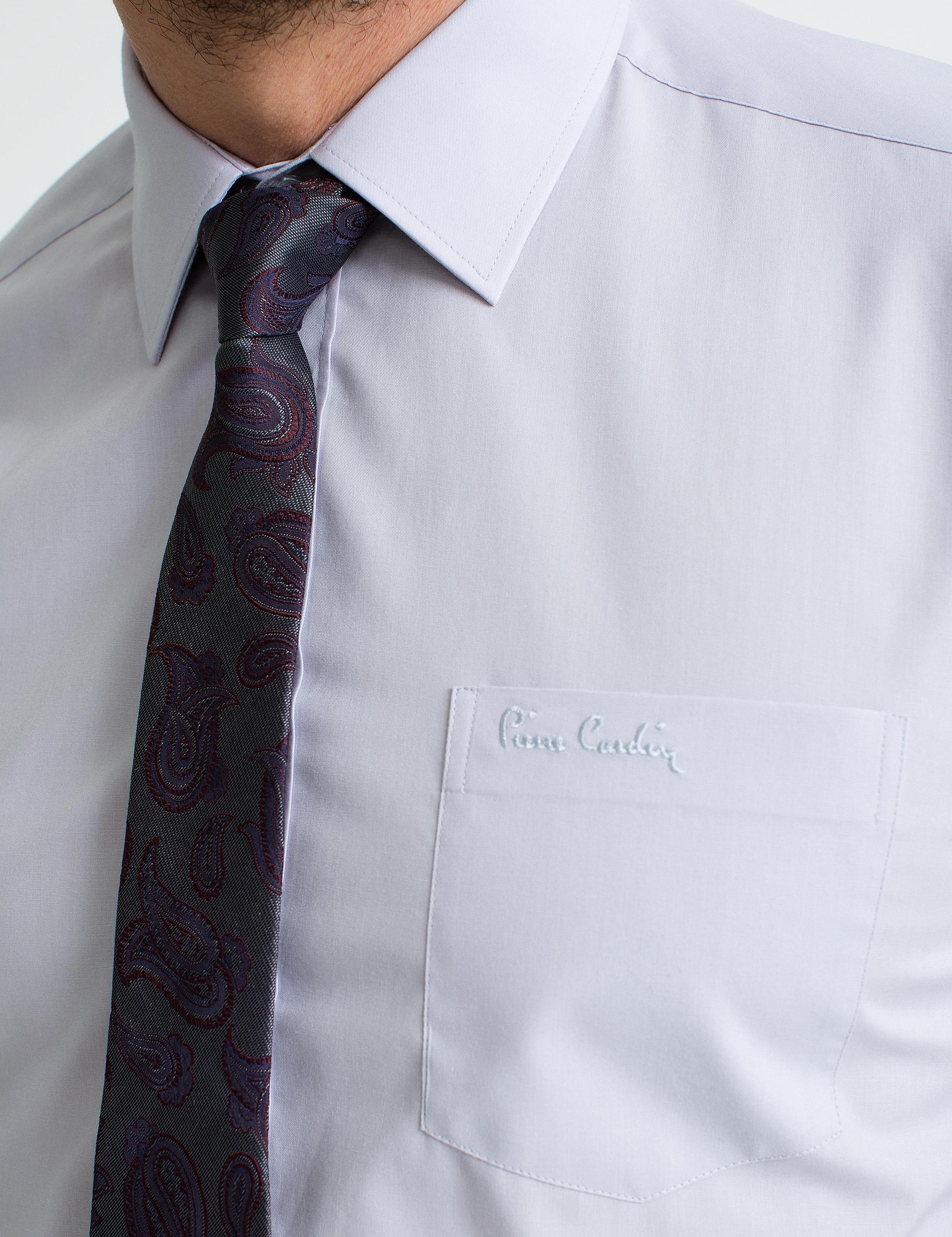 Gri Regular Fit Basic Gömlek