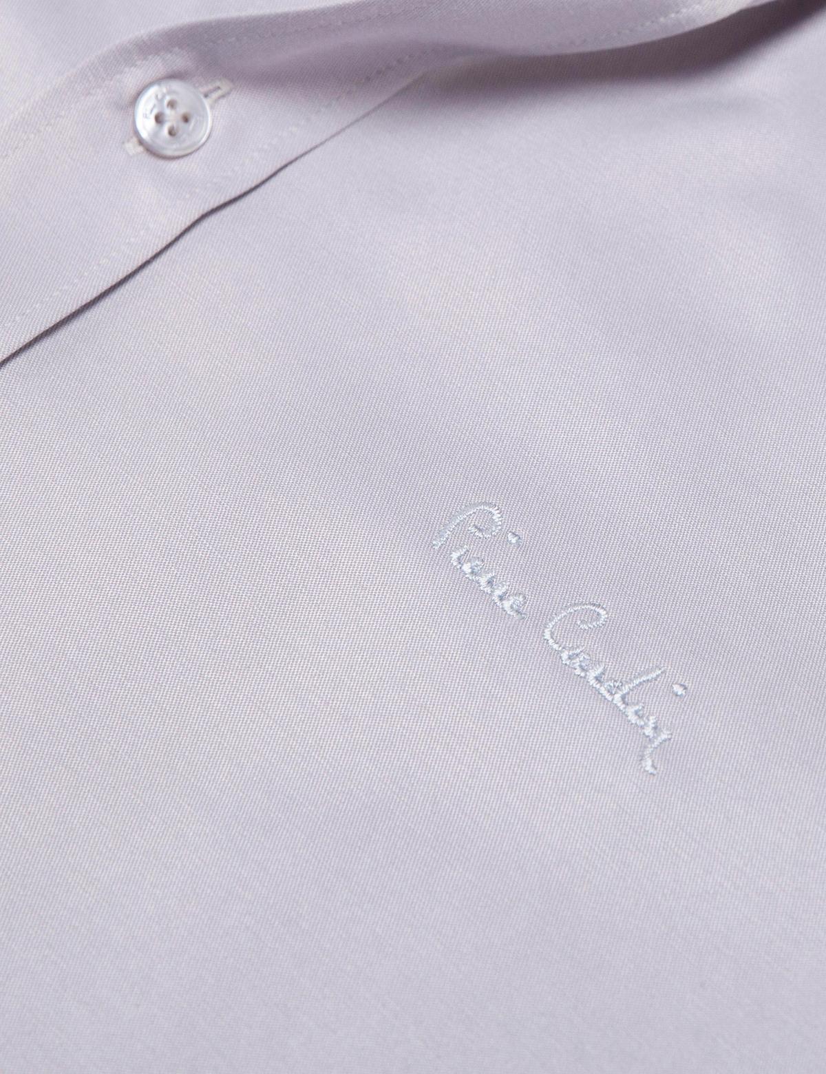 Gri Slim Fit Basic Gömlek - 50189518047