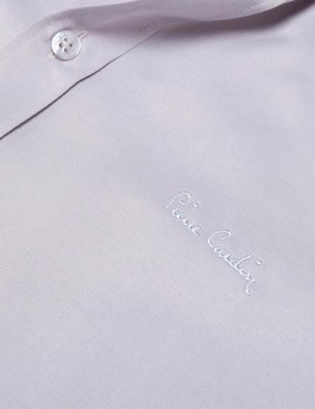 Gri Slim Fit Basic Gömlek - 50189518047