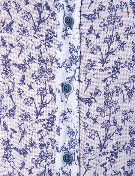 Mavi Slim Fit Uzun Kollu Gömlek - 50200696001