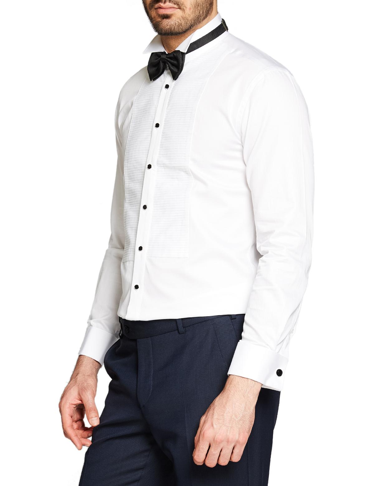 Slim Beyaz Gömlek - 50155036001