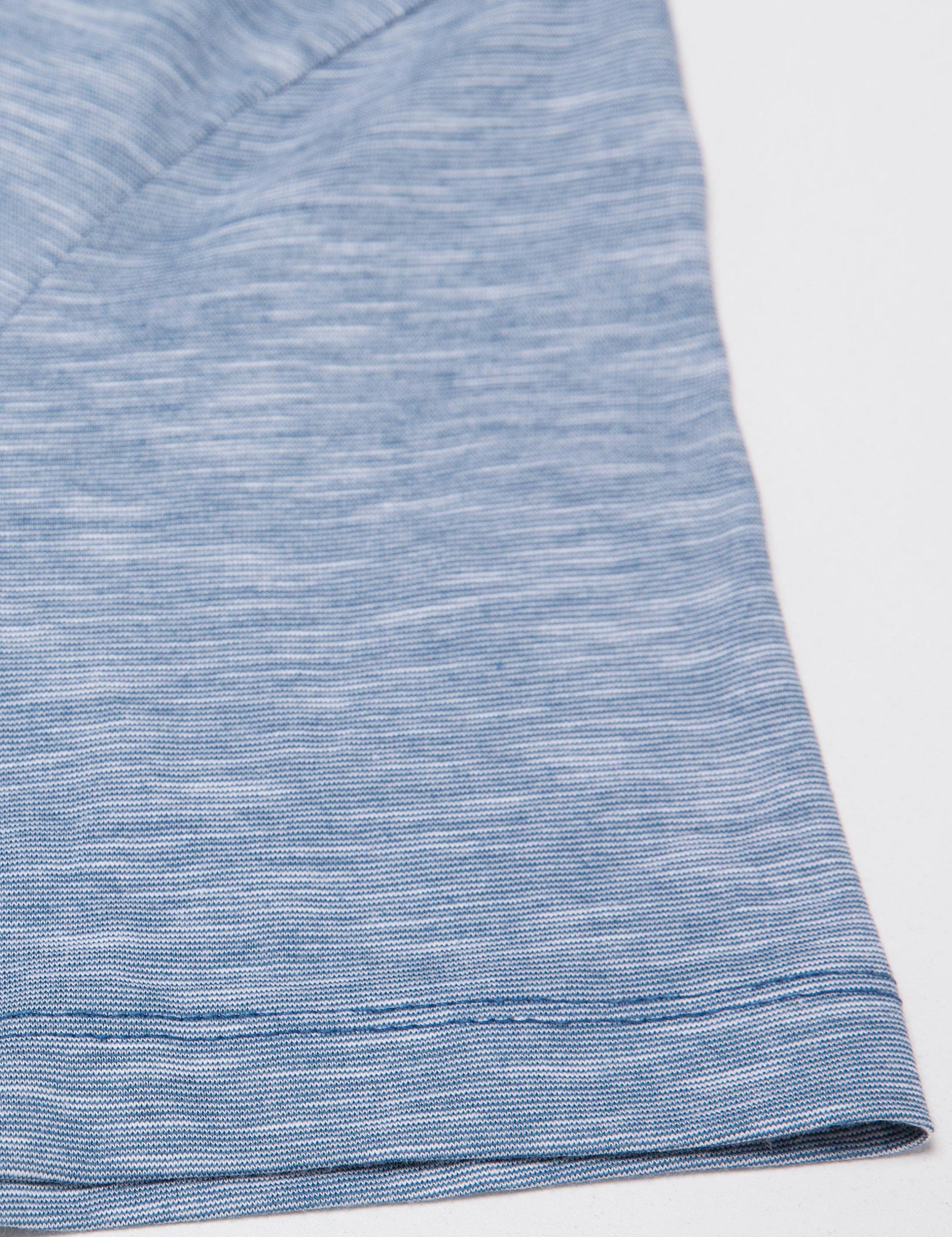 İndigo Slim Fit V Yaka T-Shirt