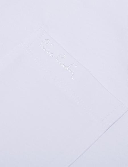 Beyaz Regular Fit Polo Yaka Basic T-Shirt - 50188639001