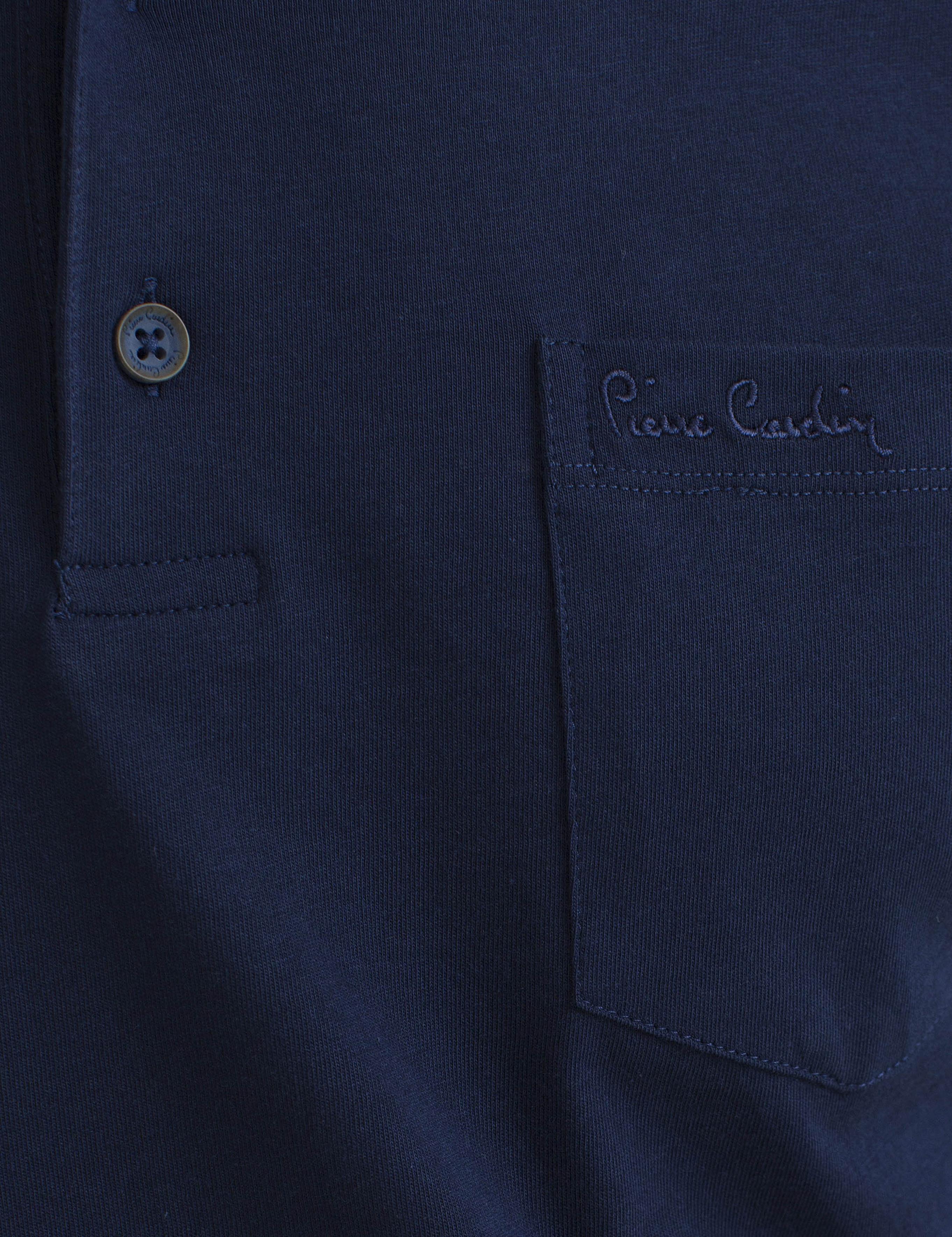 Lacivert Regular Fit Polo Yaka T-Shirt