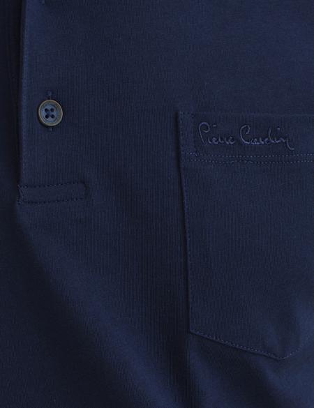 Lacivert Regular Fit Polo Yaka T-Shirt - 50188639028