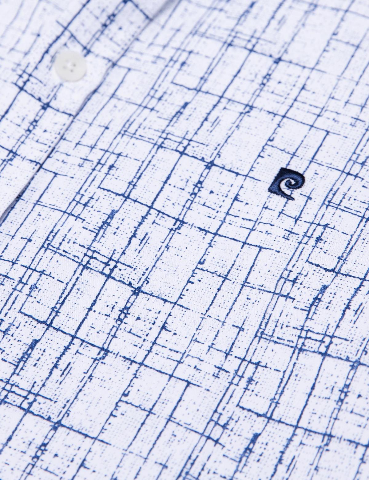 Lacivert Slim Fit Gömlek - 50189487005