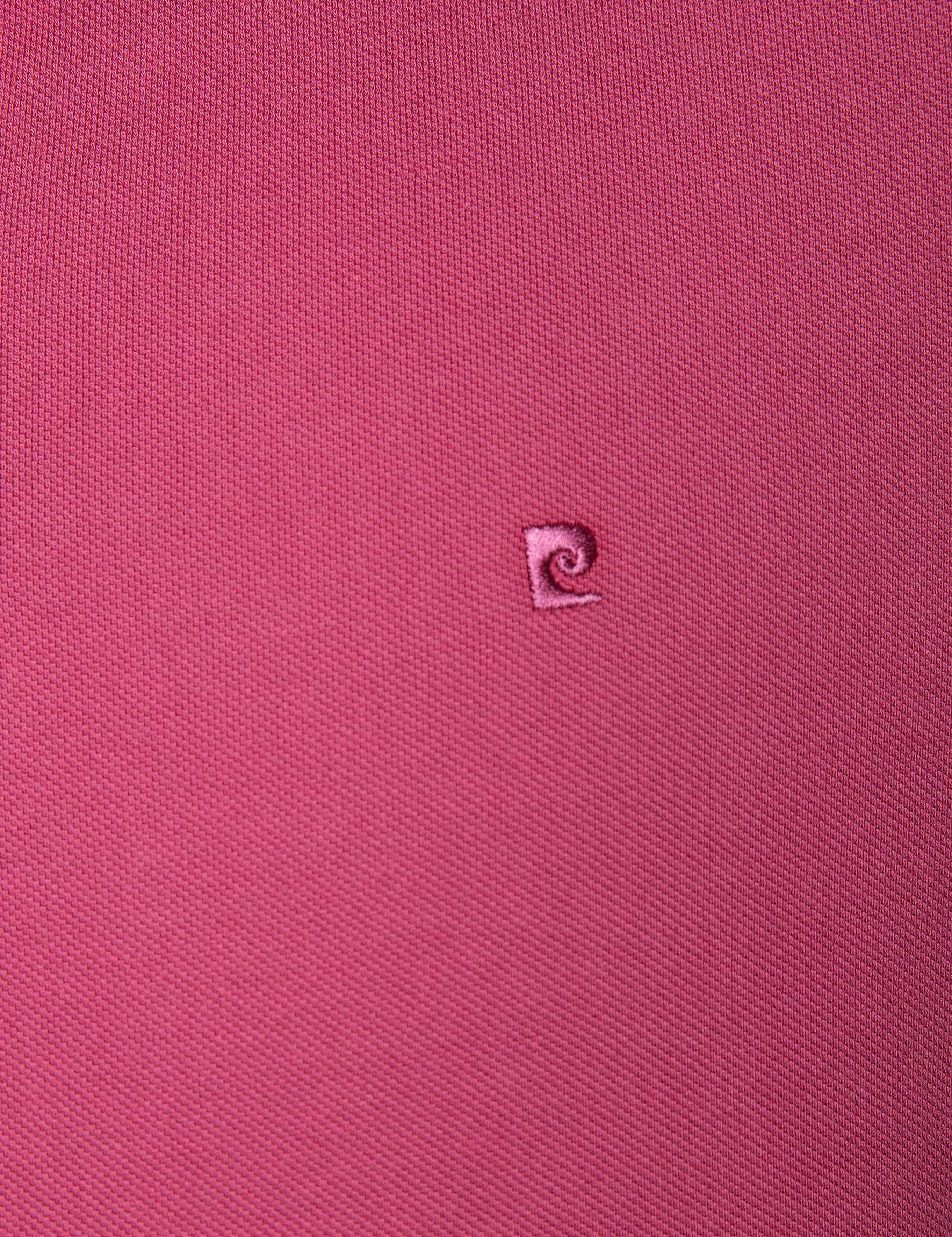 Gül Kurusu Slim Fit Basic Polo Yaka T-Shirt