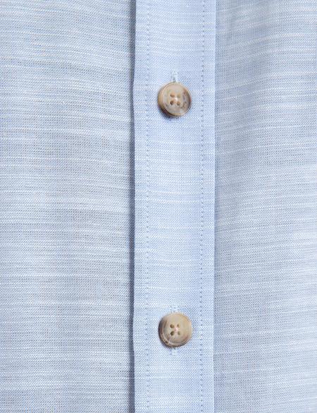 Açık Mavi Regular Fit Kısa Kol Gömlek - 50190810005