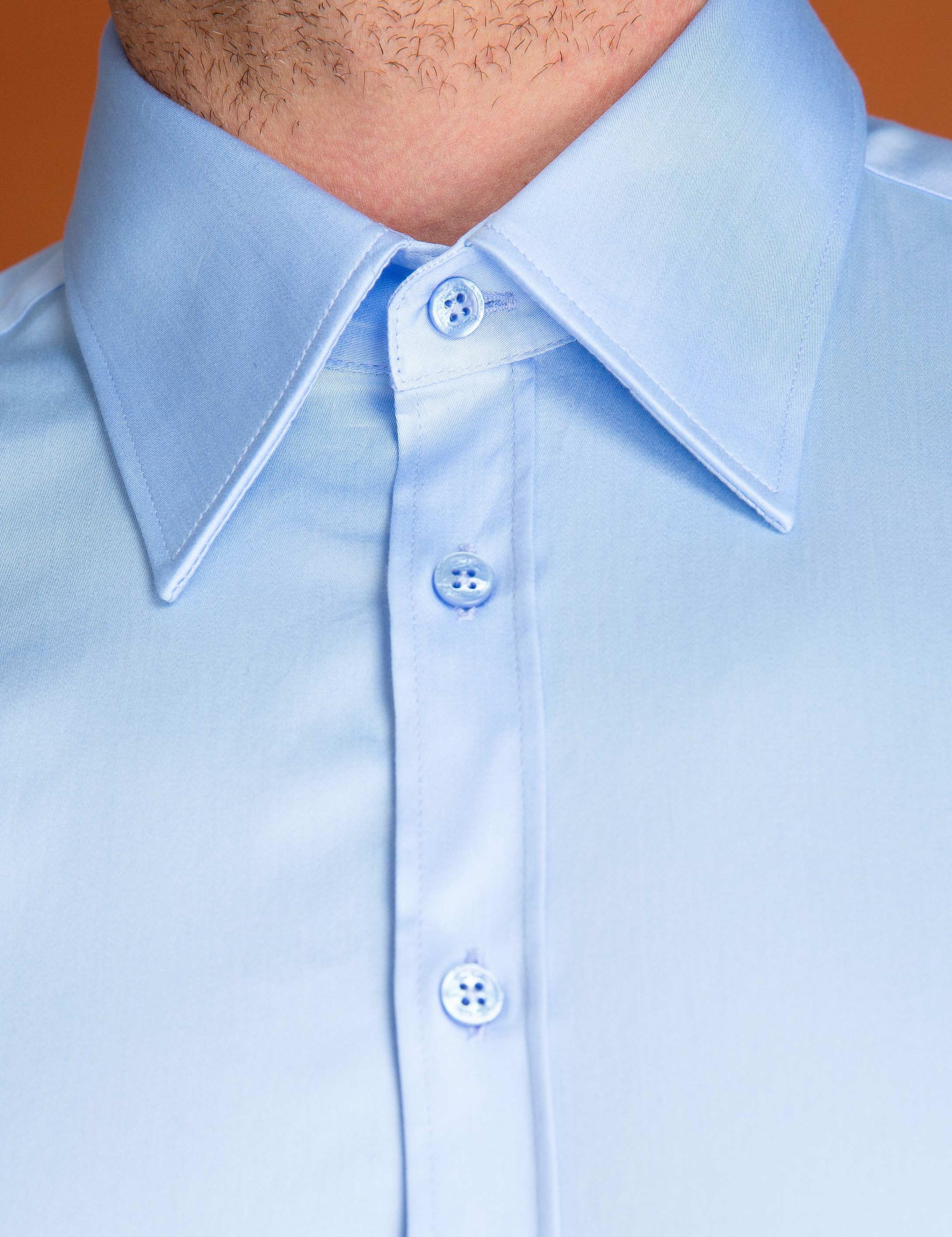 Mavi Slim Fit Gömlek