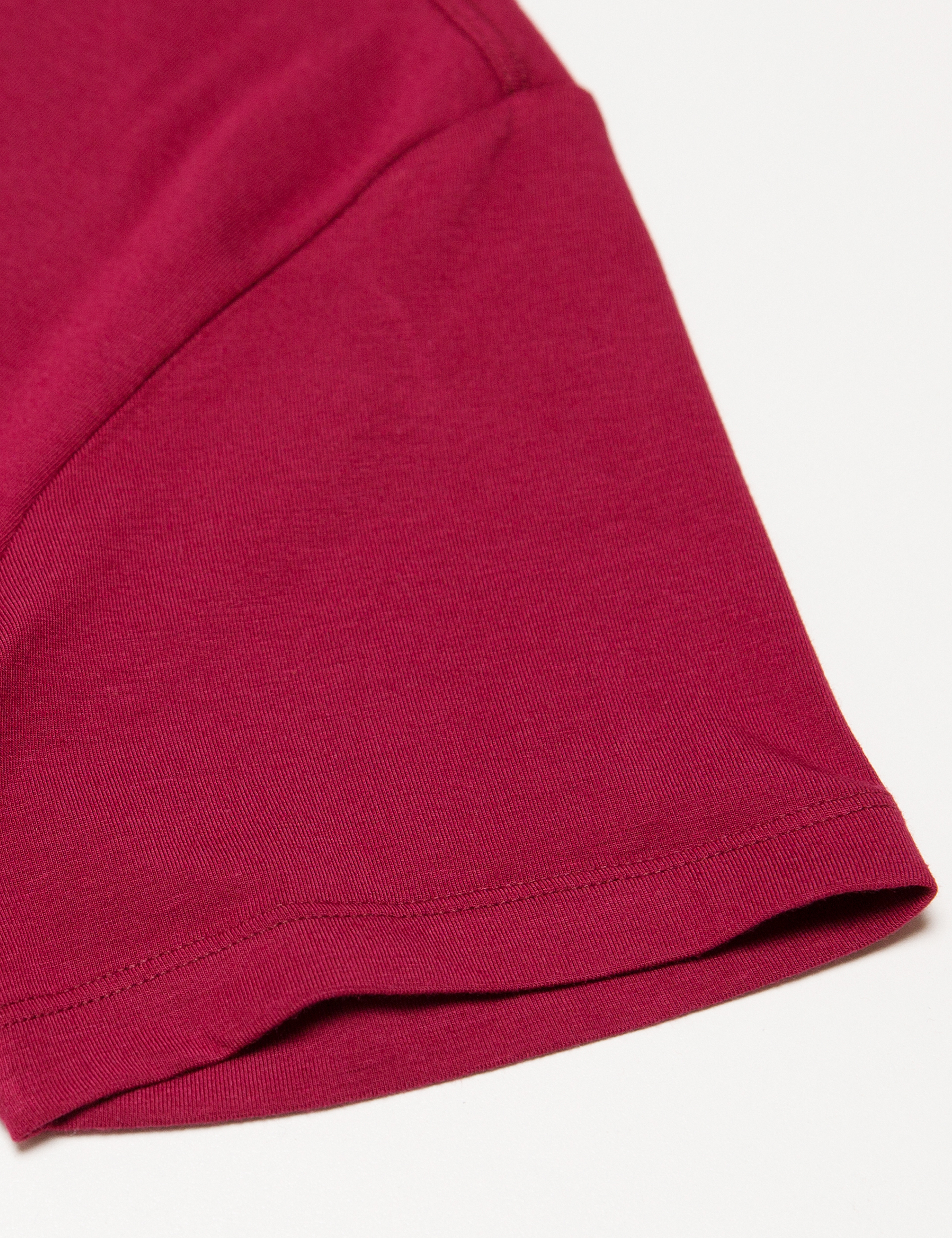 Fuşya Slim Fit Tişört - Image 5