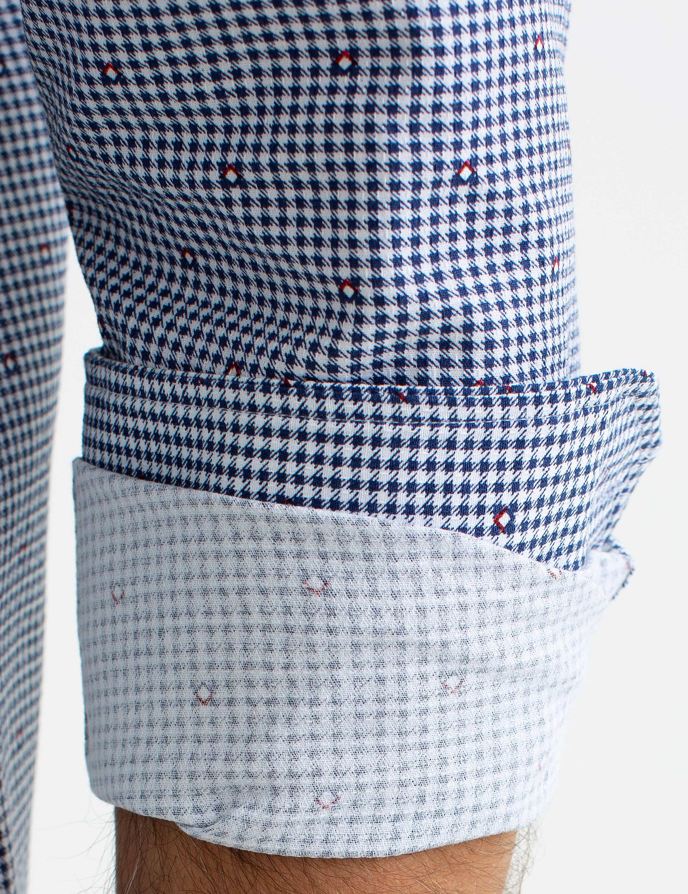 Lacivert Slim Fit Gömlek